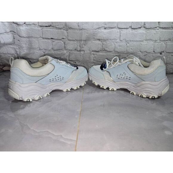 Champion Women's Size 5.5W White/Baby Blue Memory Foam Sneakers - Picture 4 of 8